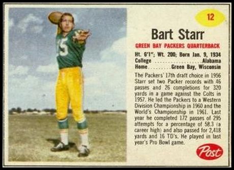 12 Bart Starr